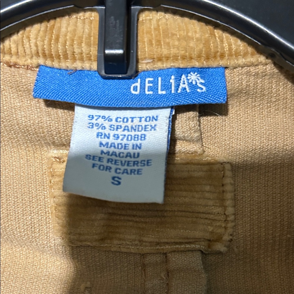 dELiA*s Mustard Corduroy Blazer - Picture 2 of 4